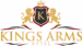 Kings Arms Motel logo design